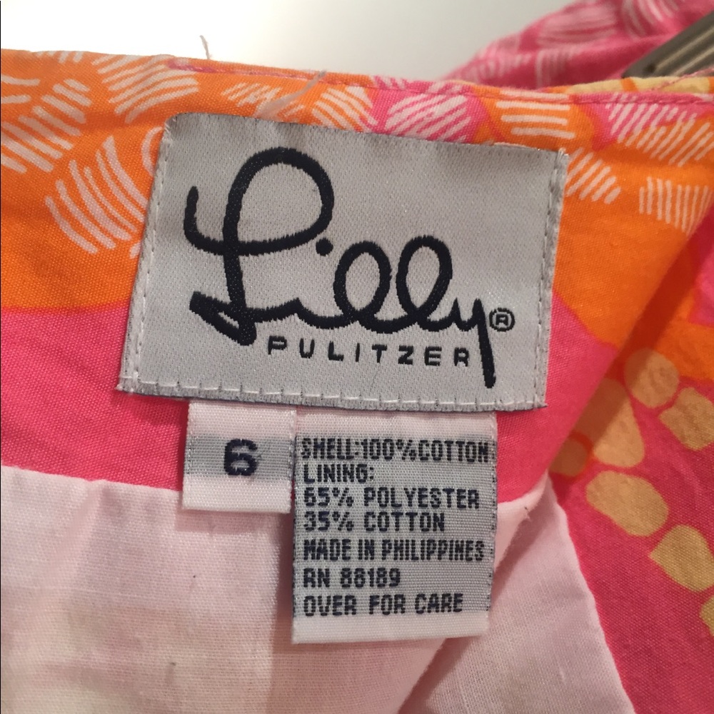 Lilly Pulitzer Pencil Skirt. Sz 6 - fits like a 2.